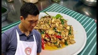 chicken basil recipe ကြက်ပင်စိမ်း ချက်နည်း