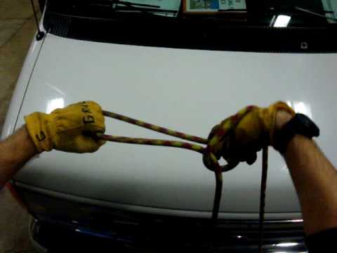 How to tie a constrictor knot