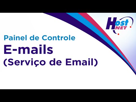 E-mails (Serviço de Email) - Painel de Controle Hostnet