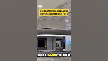 Segini Jumlah Konveyor Bagasi Kedatangan Baru Bandara Sultan Hasanuddin #cakhanto