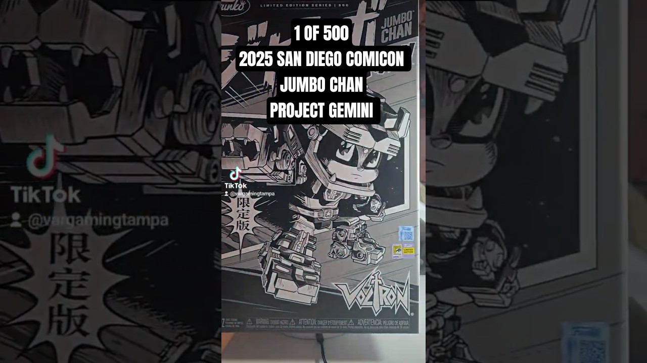 Project Gemini Showcase 🔥 Jumbo-Chan Turntable, Box Details & Full Display Reveal