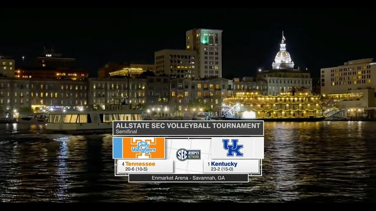 2025 Kentucky Volleyball - SEC Tournament Semifinals - Kentucky vs Tennessee