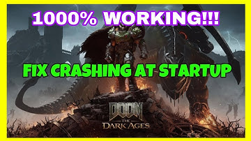 DOOM: The Dark Ages Crashing FIX (Crash to Desktop, Startup Errors, Freezes) – QUICK Guide [PC]