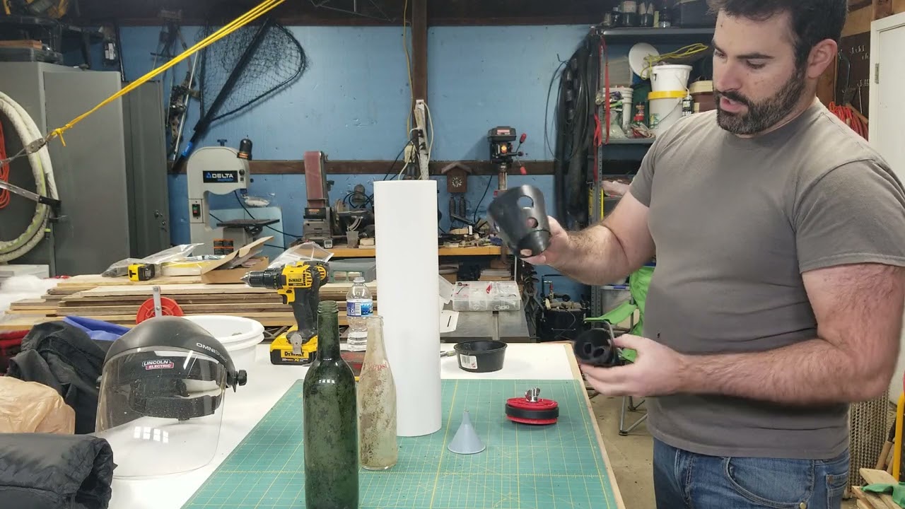 ANTIQUE BOTTLE TUMBLER MY $20 DIY VS $700 BOTTLE DR.