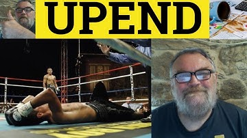 🔵 Upend Meaning - Upend Examples - Upend Definition - GRE Vocabulary