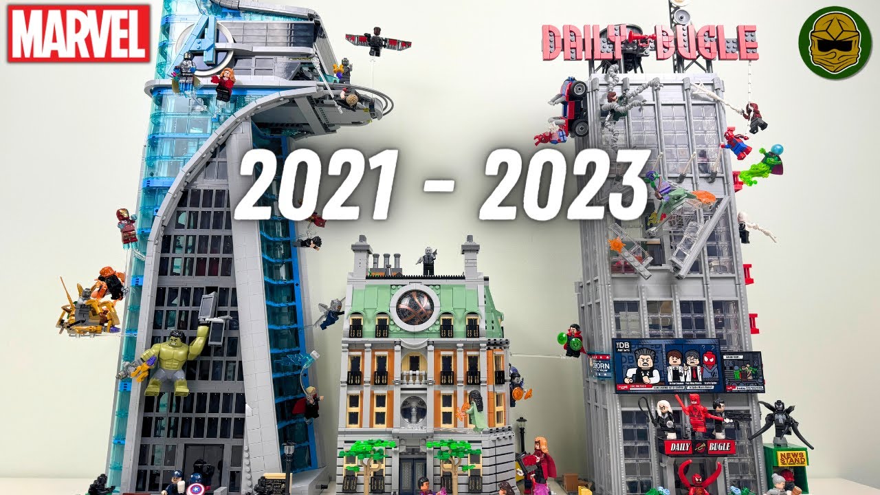 LEGO Avengers Tower, Sanctum, & Daily Bugle : r/marvelstudios