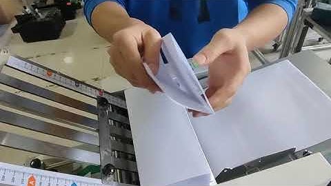 Sysform 8305B Paper Folding Machine (Z Fold)