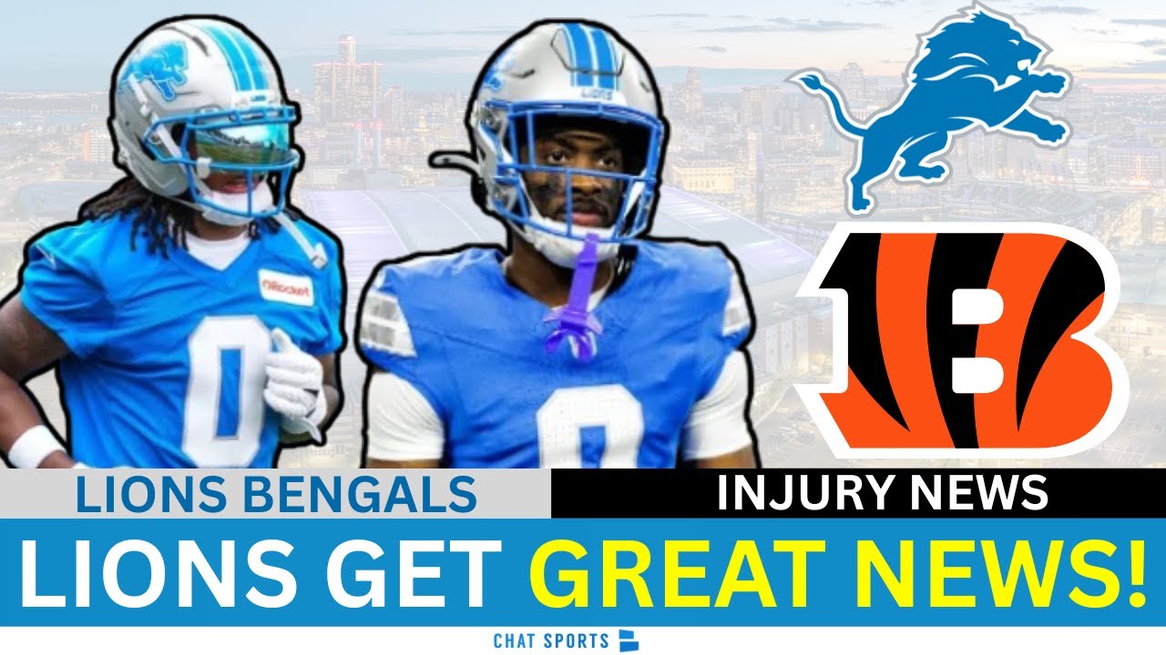 MUST SEE Lions Injury News Ft. D.J. Reed, Alim McNeill, Terrion Arnold, and Taylor Decker