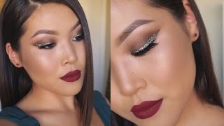 Holiday Glitter Liner Tutorial | MARLA NYAMDORJ