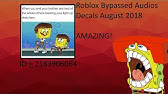 More Bypasses Roblox Bypassed Decals Audios 2018 Youtube - roblox decals bypassed 8/24/2018