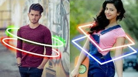 Neon Glowing Effect | Picsart Photo Editing | Picsart Editing Tutorial