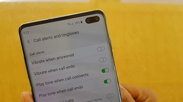 Samsung Galaxy S10 / S10+: Enable / Disable Call Alerts Vibrate When Answered