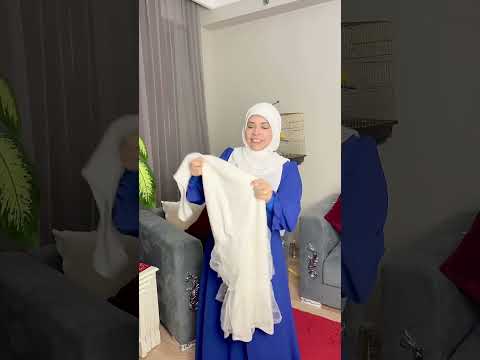 تعملي ايه لو عندك فستان أبيض شفاف