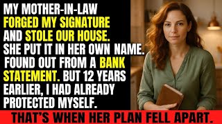 She Forged My Signature to Steal Our House... She Didn't Know About MY Secret Weapon Update