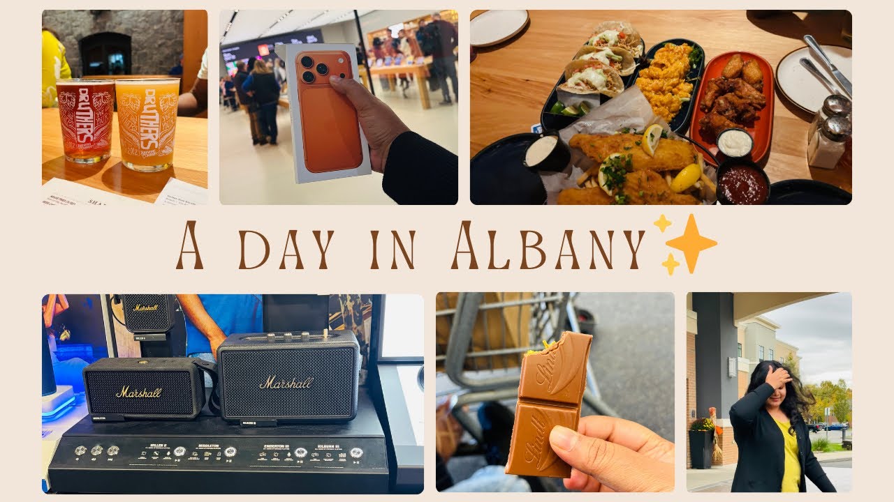 A day in Albany, NY🇺🇸| shopping 🛍️ ✨