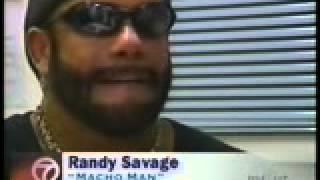 Randy Savage Visits New Mexico Children's Hospital