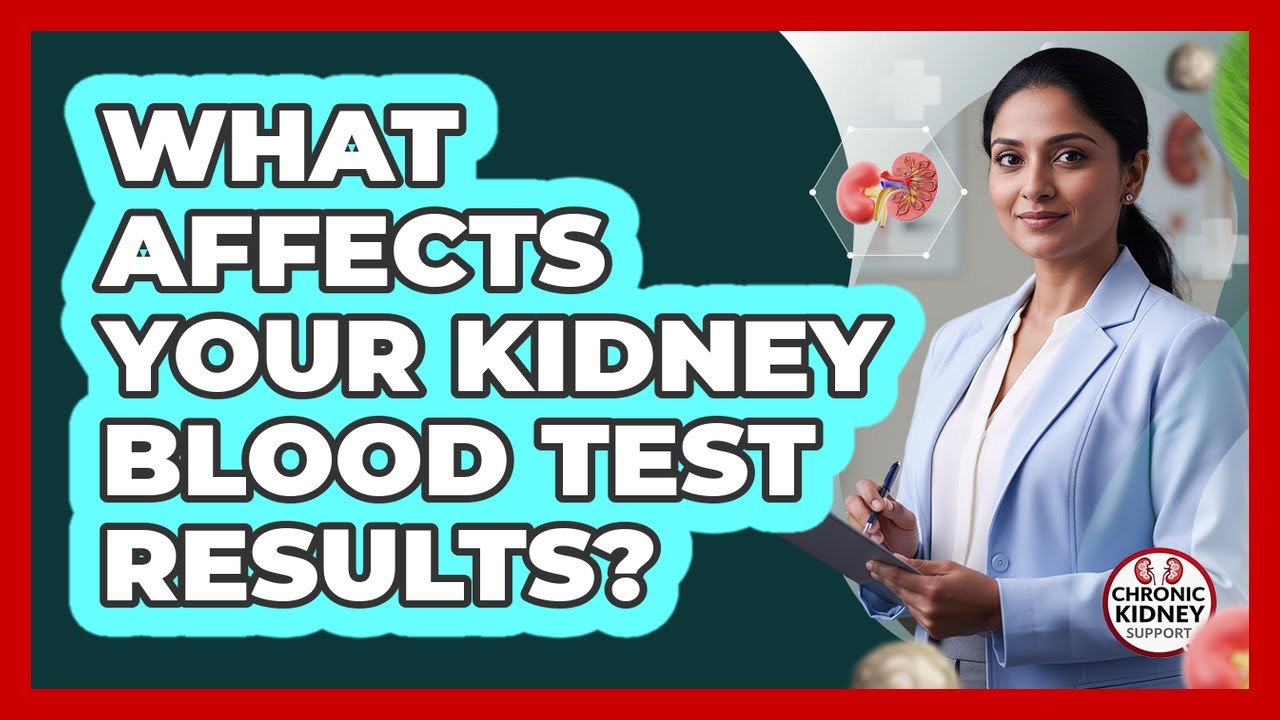 What Affects Your Kidney Blood Test Results? - Chronic Kidney Support