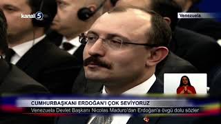 Cumhurbaşkanı Erdoğan'ı Çok Seviyoruz / Nicolas Maduro'dan Erdoğan'a Övgü Dolu Sözler