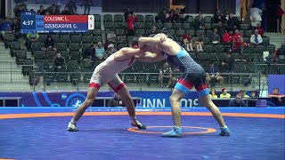 Qual. Fs - 61 Kg L. Colesnic Mda V. G. Dzebisashvil Geo