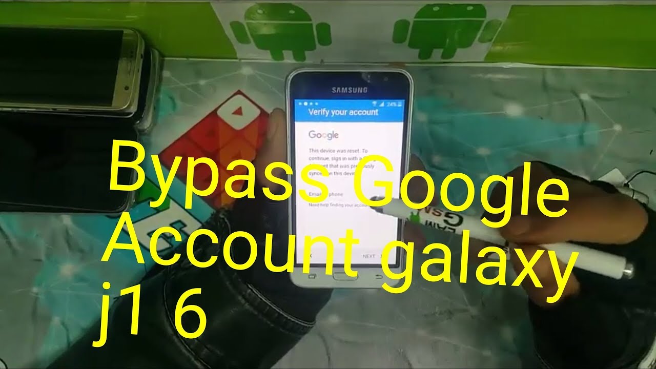 Bypass Google Account : samsung galaxy j1 6