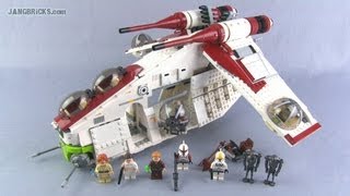 LEGO Star Wars 75021 Republic Gunship set Review!