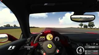 Ferrari 458 italia - barbagallo wr 1:02:496 rsr live timing