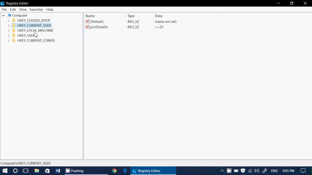 รีจิสทรี Update New Introduction to the Windows Registry The structure of the Registry