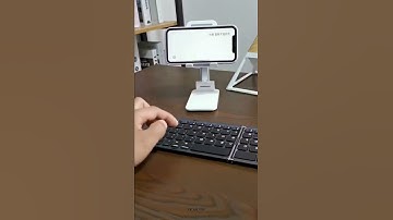Foldable Bluetooth Keyboard | Gadgets #shorts
