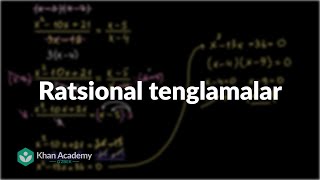 Ratsional tenglamalar | Ratsional ifodalar | Algebra 2