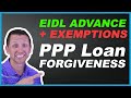 PPP Loan Forgiveness [EIDL GRANT + EXEMPTIONS]