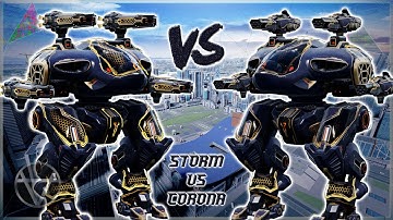 [WR] 🔥 Storm VS Corona – Mk3 Ultimate Comparison | War Robots