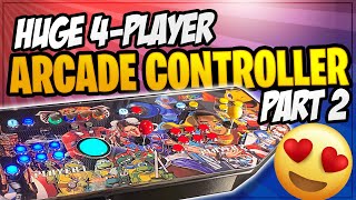 Huge 4 player Arcade console  Mame/Hyperspin/Launchbox/Bigbox [PART 2: Playtime!]