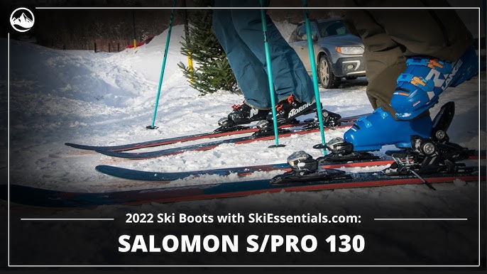 Bijproduct Kwestie Vlak Salomon Impact 120 CS Ski Boots 2013 - YouTube