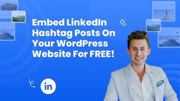 How to embed LinkedIn hashtag posts on WordPress for FREE? #embed #linkedin #wordpress #free
