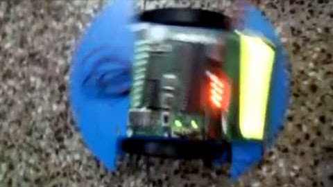 Touch Screen controlled robot