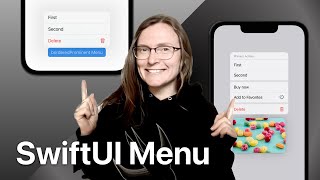 SwiftUI Menu and Context Menu: How to Show Buttons with Dropdown Lists