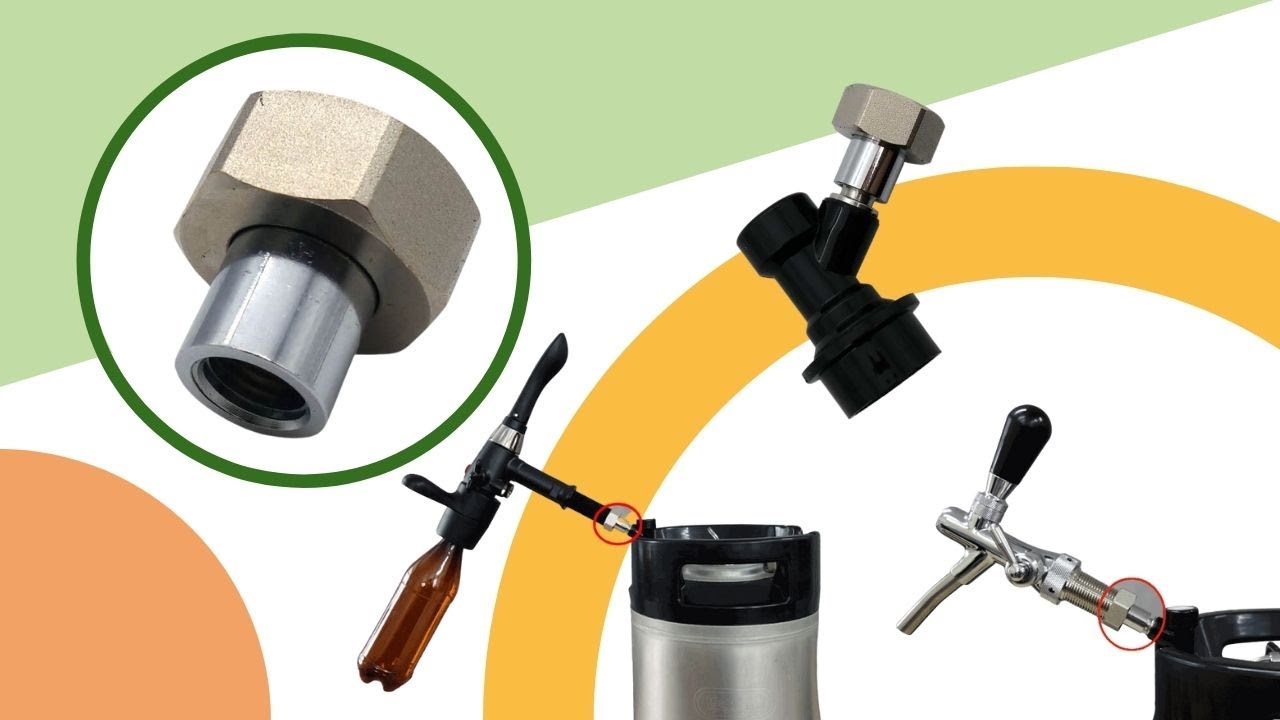 Муфта для соединения крана с коннектором Ball Lock, резьба G 5/8 - MFL 1/4″