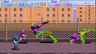 Teenage Mutant Ninja Turtles IV: Turtles in Time (SNES) - COOP - 087