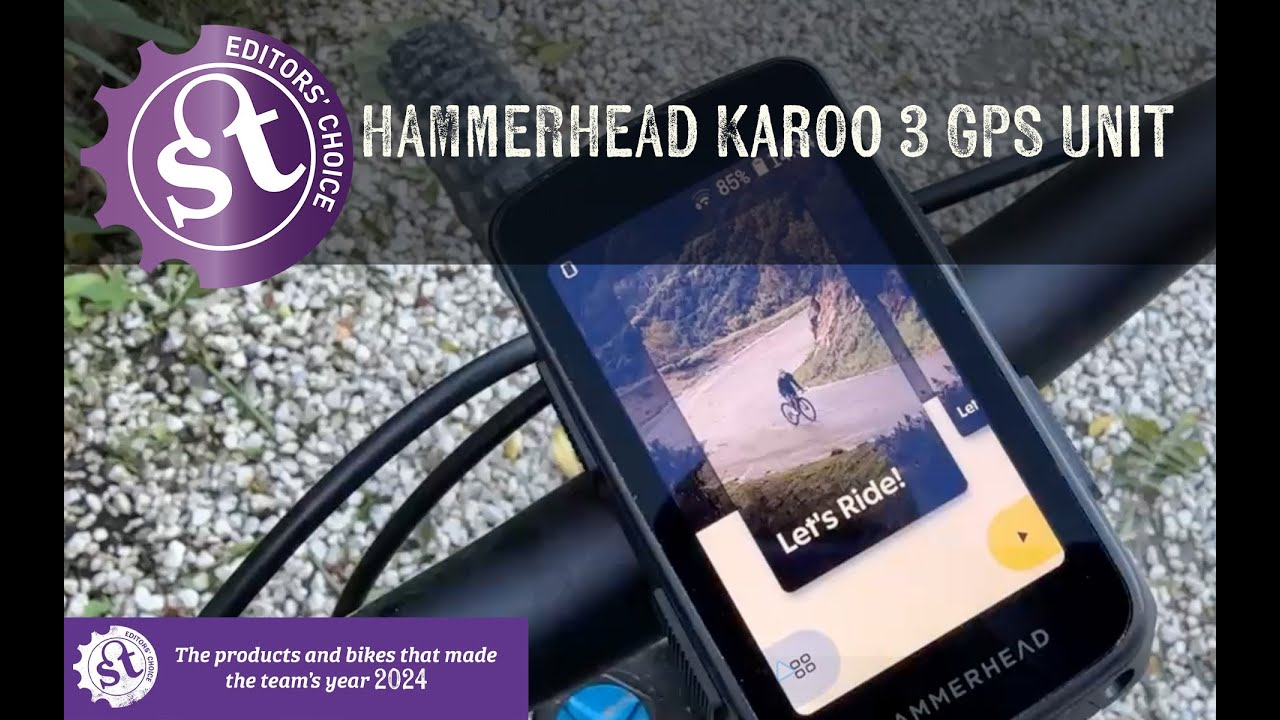 Editors' Choice Awards 2024 - Hammerhead Karoo 3 GPS Unit - YouTube