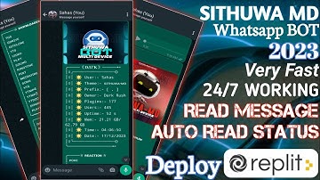 How to free deploy whatsapp bot | Whatsappp bot deploy on Replit | Anya v2 MD Whatsapp BOT