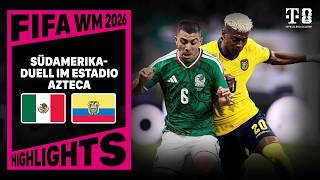 Mexiko - Ecuador, Highlights mit Livekommentar | FIFA WM 2026 | MAGENTA TV