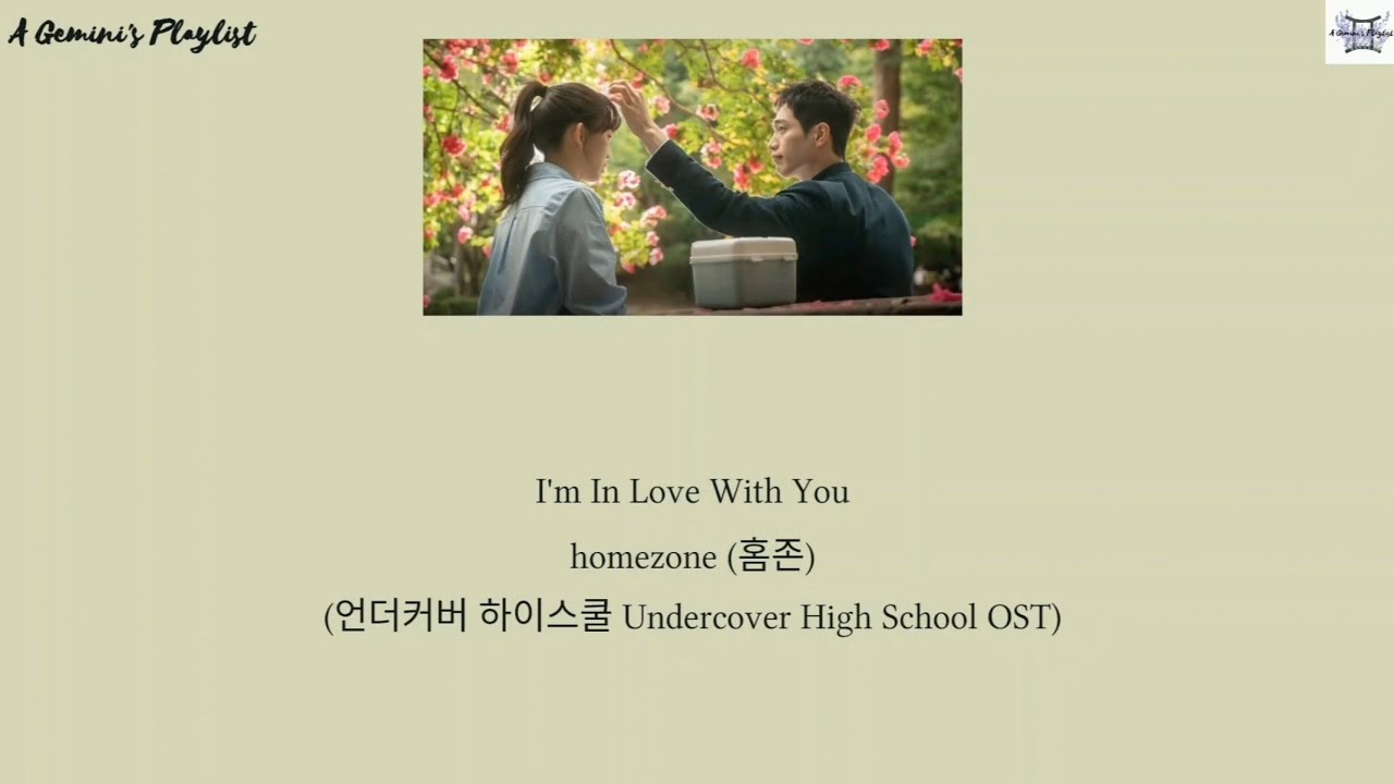 I'm In Love With You homezone (홈존) (언더커버 하이스쿨 Undercover High School