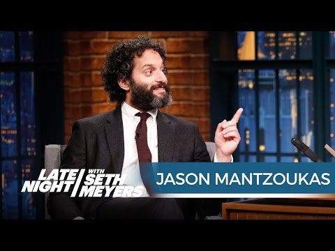 Jason Mantzoukas Has Played a Lot of Scumbags - Late Night with ...