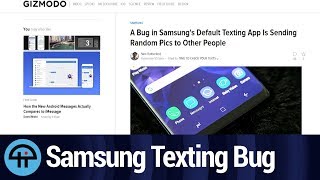 Samsung Texting App Sends Random Pictures screenshot 1
