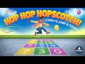 Hop, Hop, Hopscotch! 🎯✨Learn to Jump and Count | Fun Movement Song for Kids | The Learning Spaceship