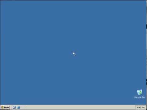 Windows Server 2003 Crazy Error