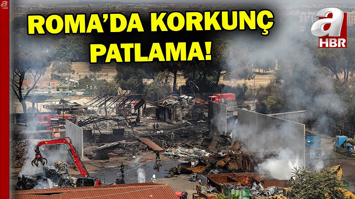 İtalya'yı Sarsan Patlama! Roma'da Ortalık Karıştı: 27 Yaralı Var... | A Haber