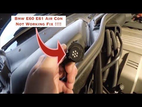 BMW E90 E60 E61 E63 Air Con Not Working!!! Fix Must Watch