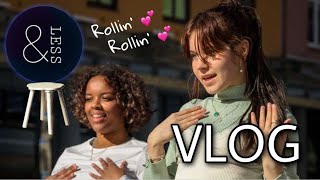 VLOG (블로그) Cover Filming Day 💕ROLLIN’💕 [&amp;LESS]