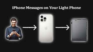 Forwarding Messages from your iPhone to your Light Phone (Step-by-Step Guide)